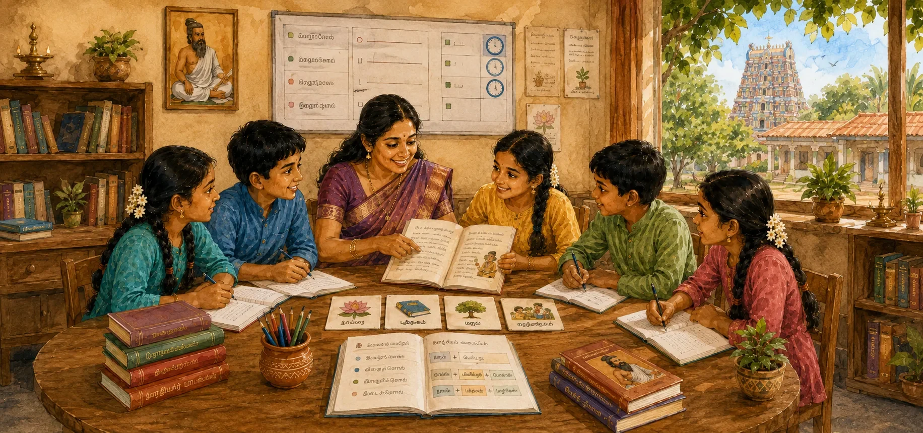 தமிழ் ஒலிப்பியல் நிலை 4 – சரளமான வாசிப்பு மற்றும் தமிழ் இலக்கணம் - பாடநெறி பதாகை